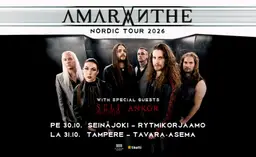 Amaranthe + Self Deception + Ankor – Rytmikorjaamo, Seinäjoki