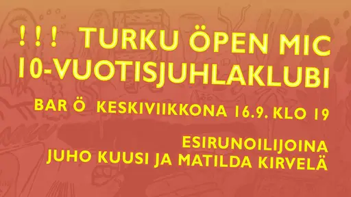 TurkuÖpenMic 10v! – Bar Ö, Turku