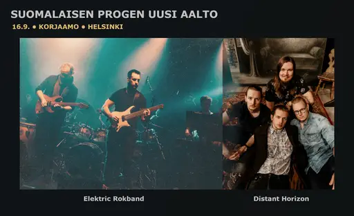 Distant Horizon, Elektric Rokband – Korjaamo, Helsinki
